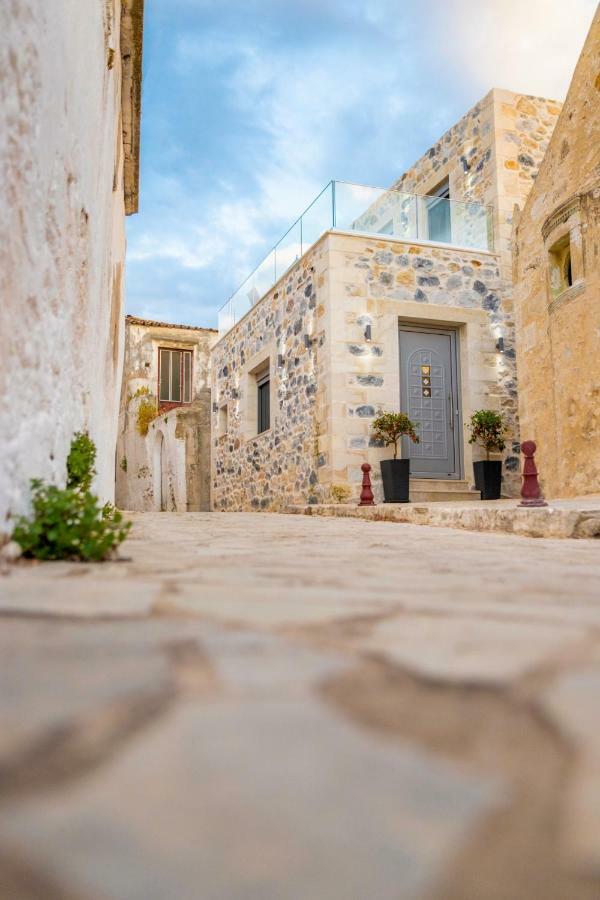 Marilena Natural Stone House, By Hellocrete Pigí Exterior foto